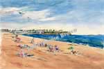 Hampton Beach Painting by Denise Brown